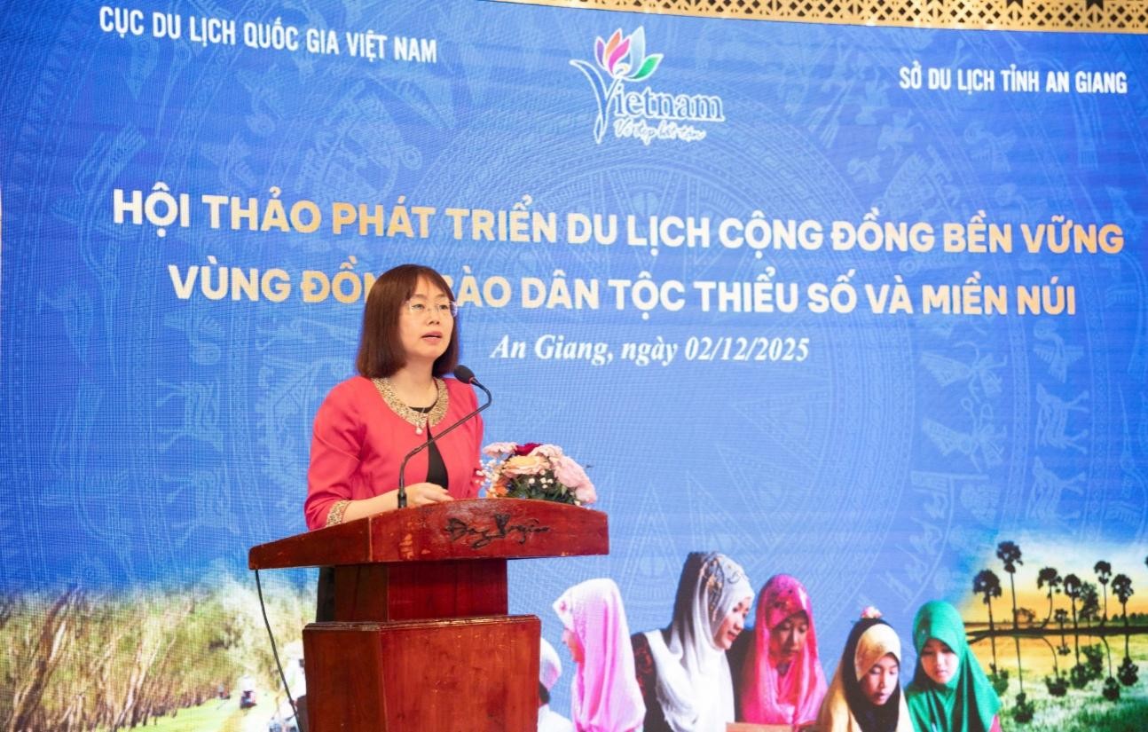 Workshop on sustainable community tourism development in ethnic minority and mountainous areas in An Giang province