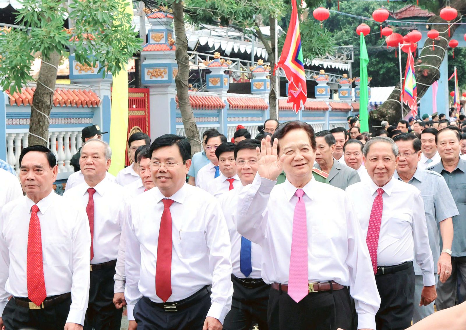 Opening of the traditional festival commemorating the 157th anniversary of the sacrifice of National Hero Nguyen Trung Truc