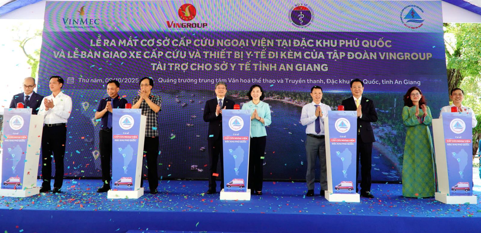 Launching international standard emergency facility in Phu Quoc